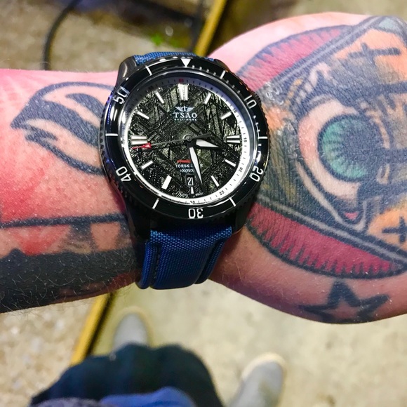 Tsao Detroit meteorite dial #9/100 - Picture 2 of 8